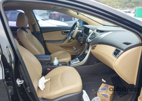 2011 Hyundai Elantra Limited (Ulsan Plant) from USA, damaged, VIN KMHDH4AEXBU133397